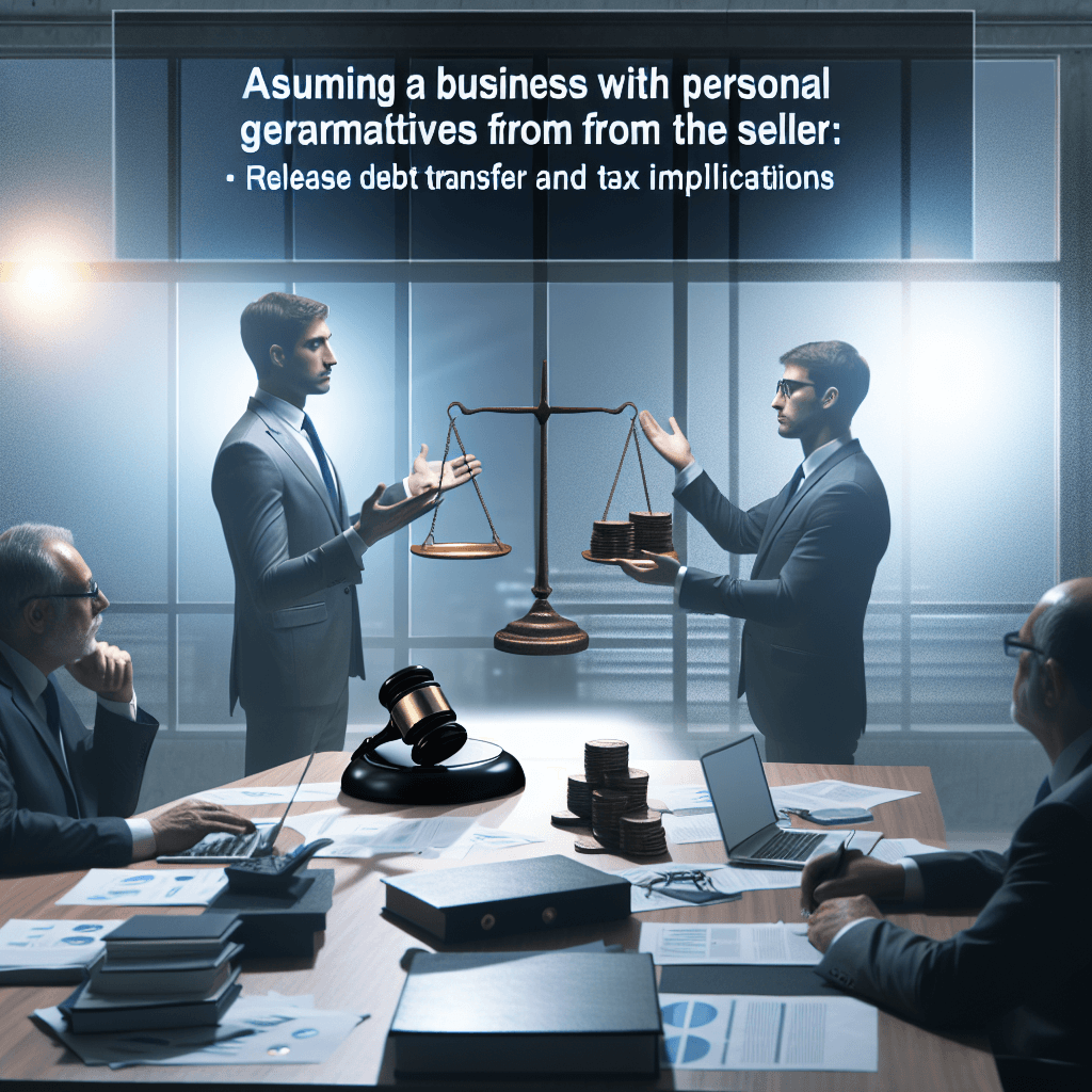 reprendre-une-entreprise-avec-cautionnement-personnel-du-cedant-liberation-transfert-de-dette-et-implications-fiscales